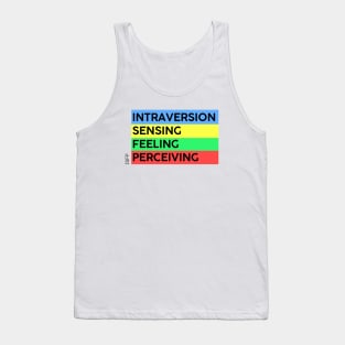 ISFP - MBTI 16 personalities test Tank Top